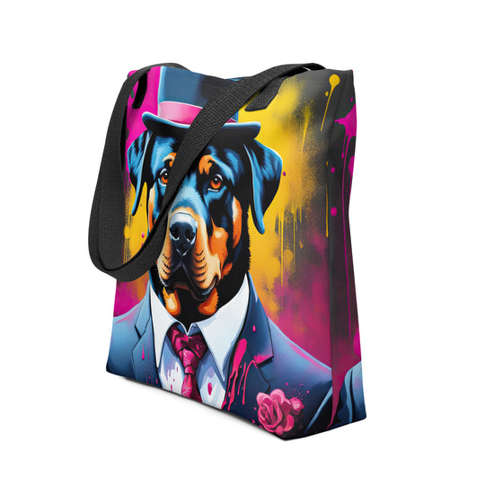 Tote bag-Rottweiler V2