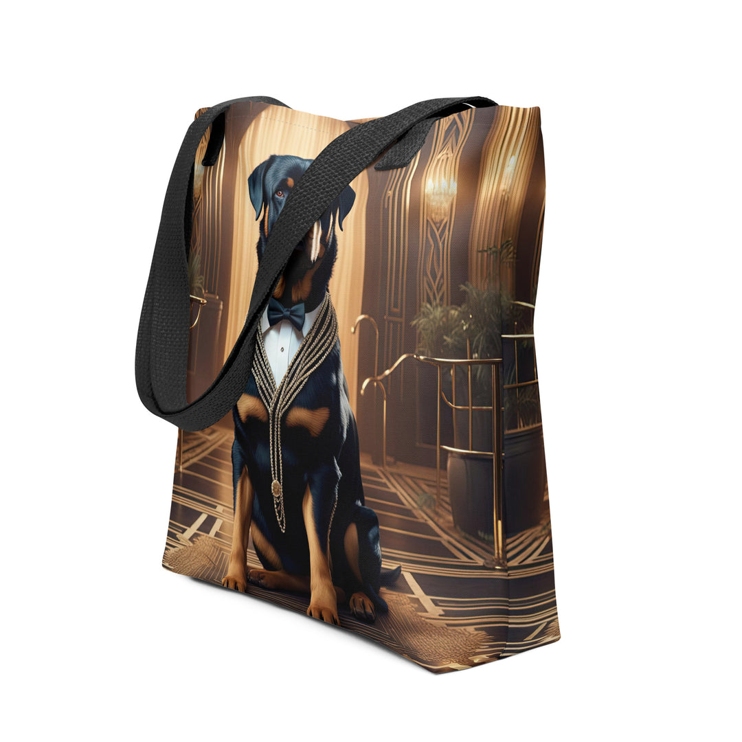 Tote bag-Rottweiler V18