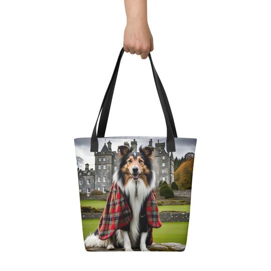 Tote bag-Collie