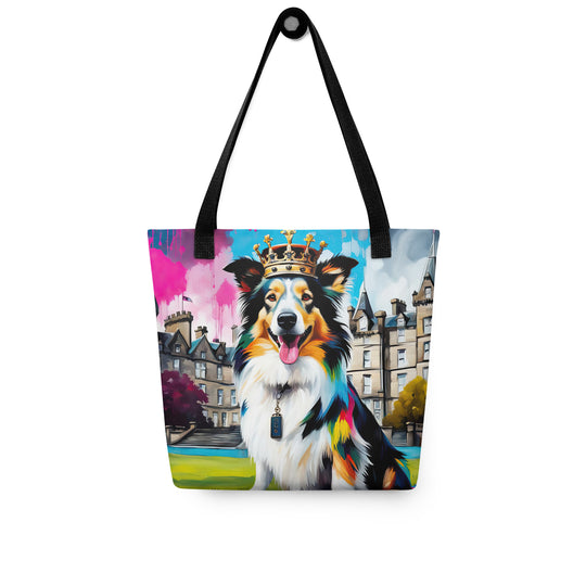 Tote bag-Collie V2