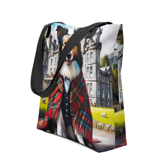 Tote bag-Collie V7