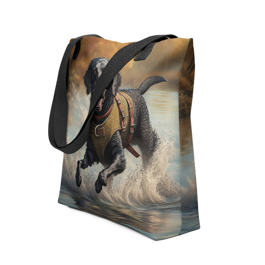 Tote bag-Curly-Coated Retriever