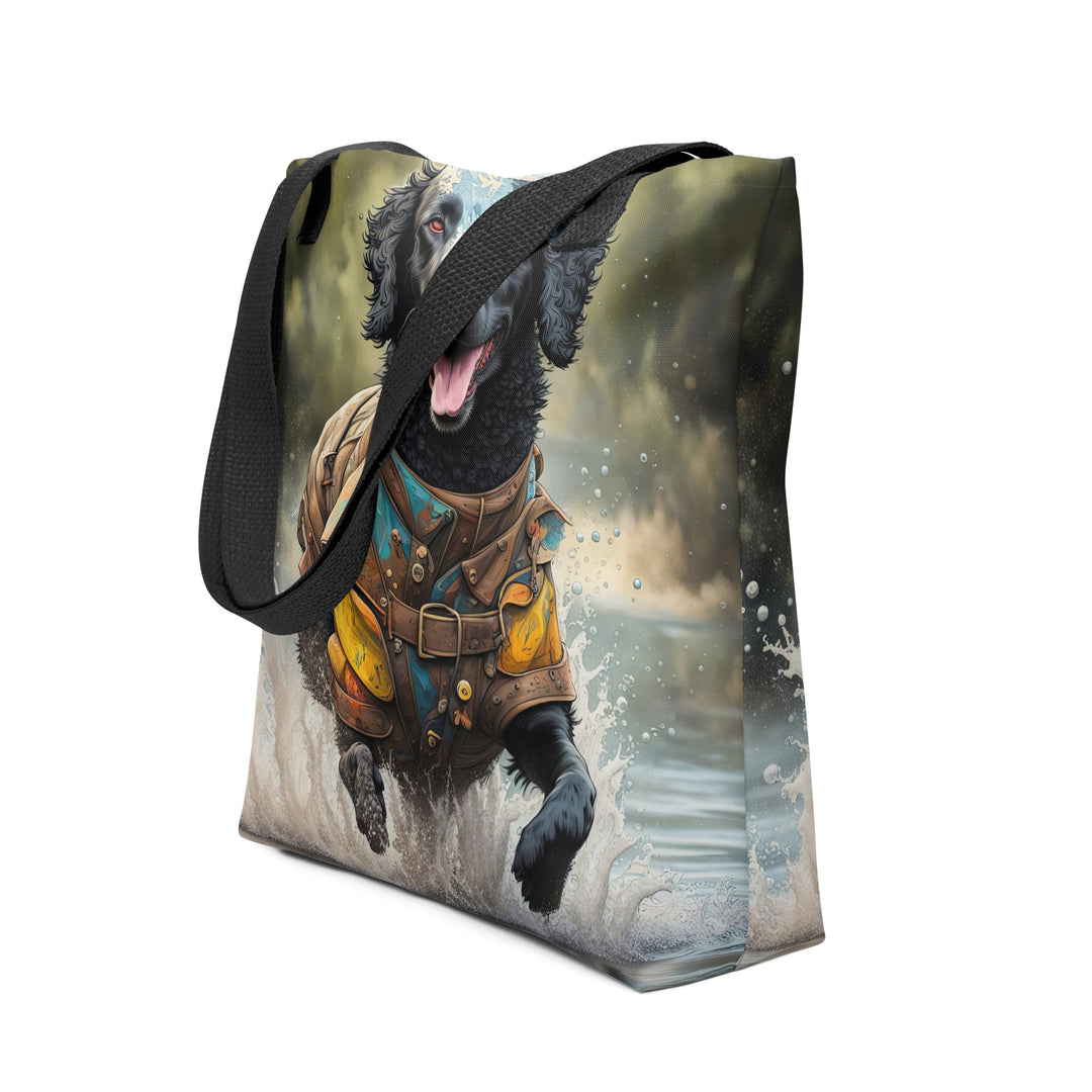 Tote bag-Curly-Coated Retriever V2