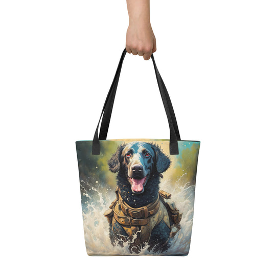 Tote bag-Curly-Coated Retriever V3