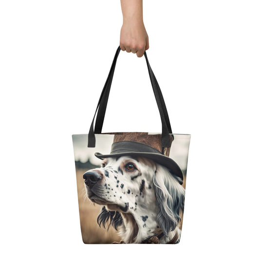 Tote bag-English Setter V4