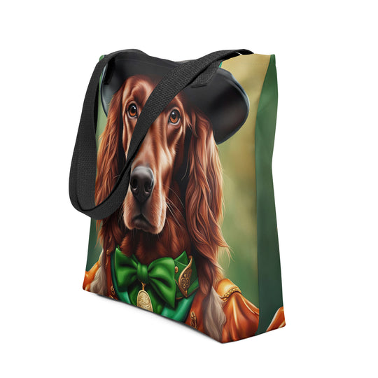 Tote bag-Irish Setter