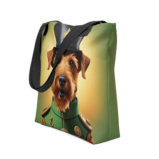 Tote bag-Irish Terrier