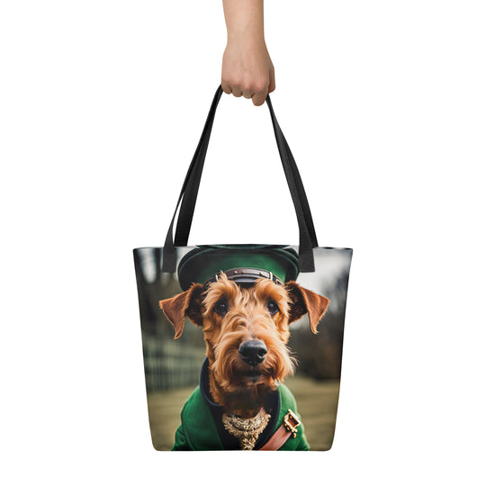 Tote bag-Irish Terrier V3