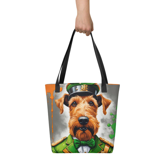 Tote bag-Irish Terrier V4