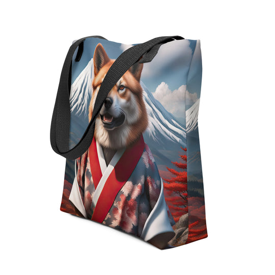 Tote bag-Japanese Akitainu