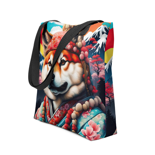 Tote bag-Japanese Akitainu V2