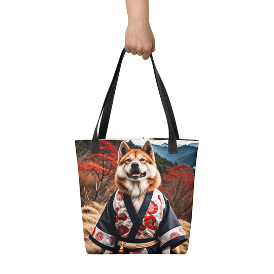 Tote bag-Japanese Akitainu V3