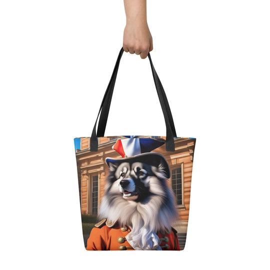 Tote bag-Keeshond