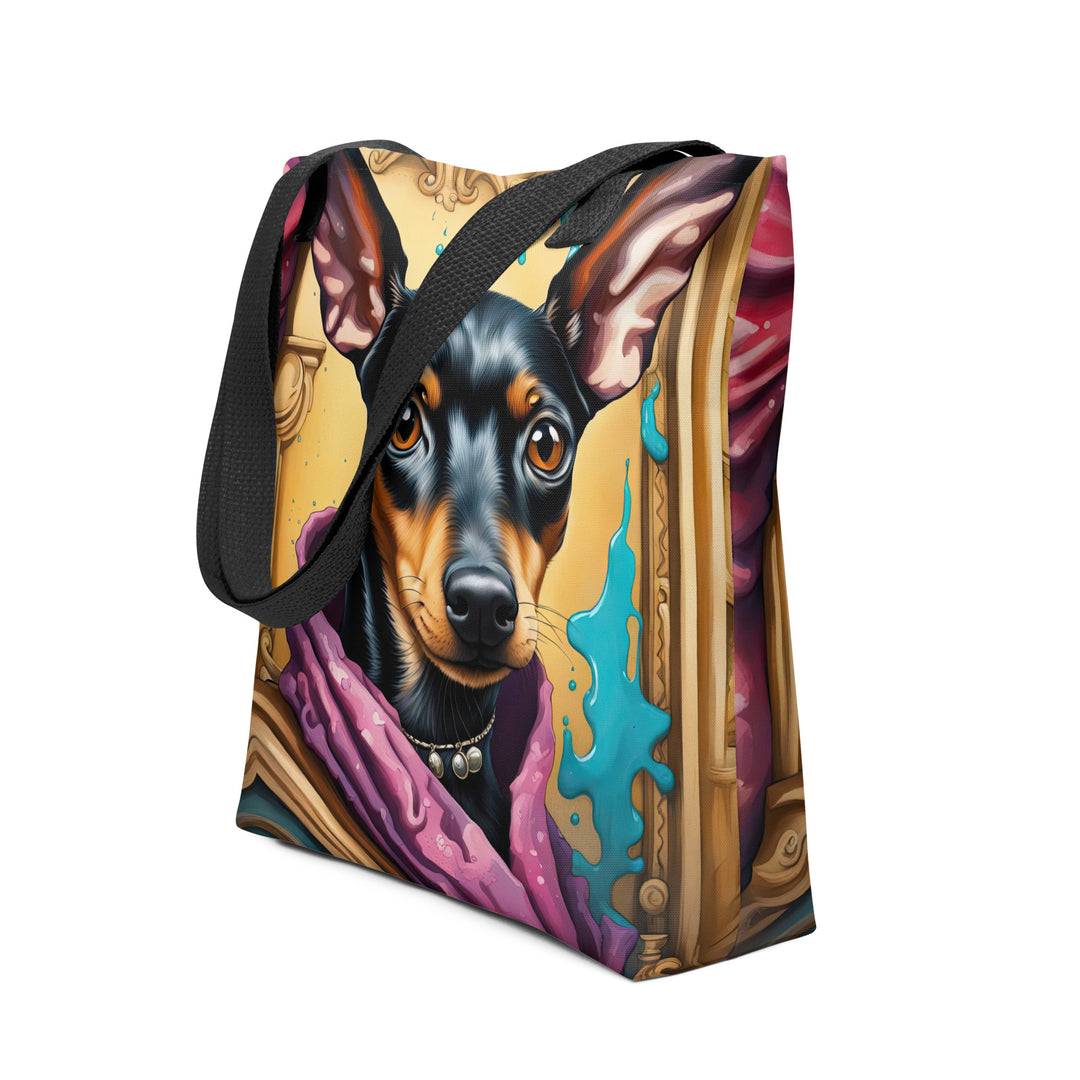 Tote bag-Toy Manchester Terrier V4