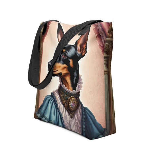 Tote bag-Toy Manchester Terrier V5