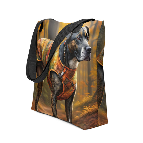 Tote bag-Treeing Tennessee Brindle