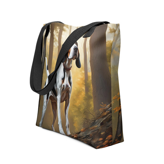 Tote bag-Treeing Walker Coonhound