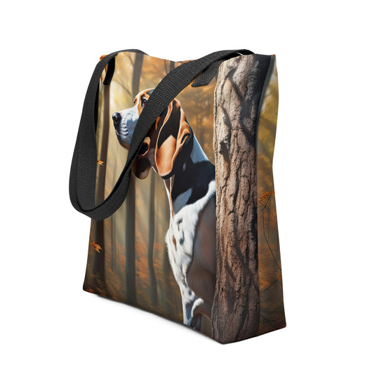 Tote bag-Treeing Walker Coonhound V2