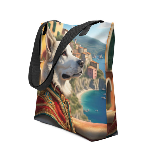 Tote bag-Volpino Italiano