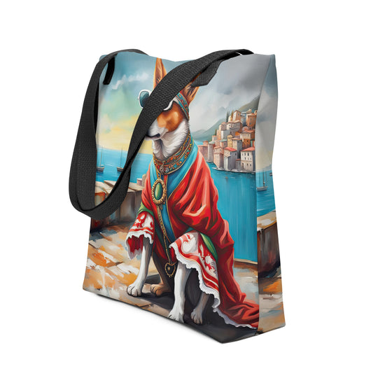 Tote bag-Volpino Italiano V4