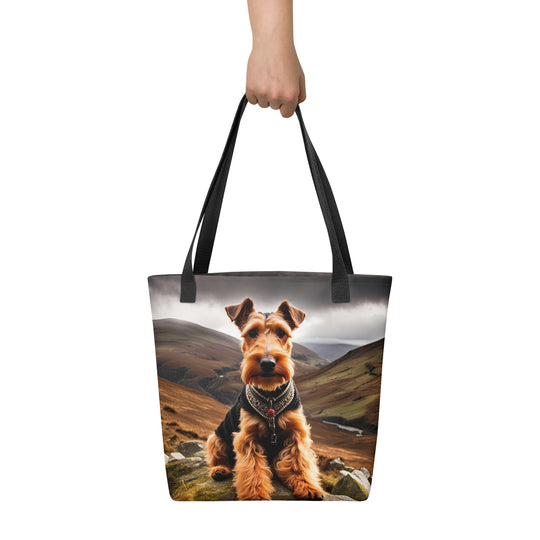 Tote bag-Welsh Terrier