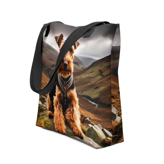 Tote bag-Welsh Terrier