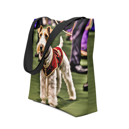 Tote bag-Wire Fox Terrier