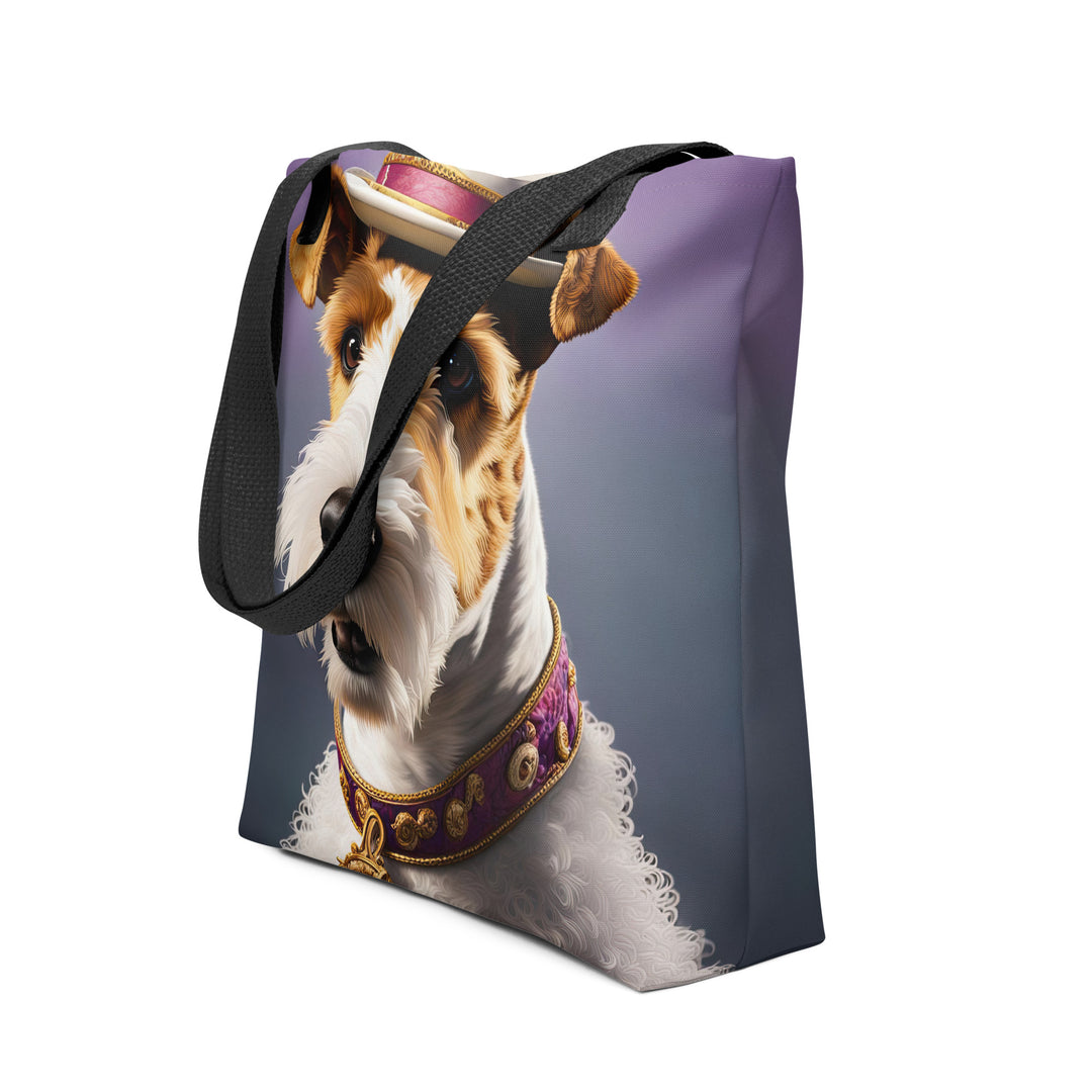 Tote bag-Wire Fox Terrier V3