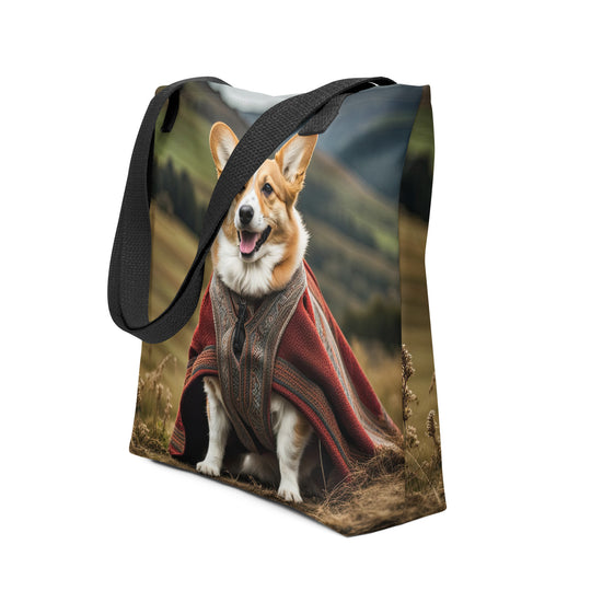 Tote bag-Pembroke Welsh Corgi  V6