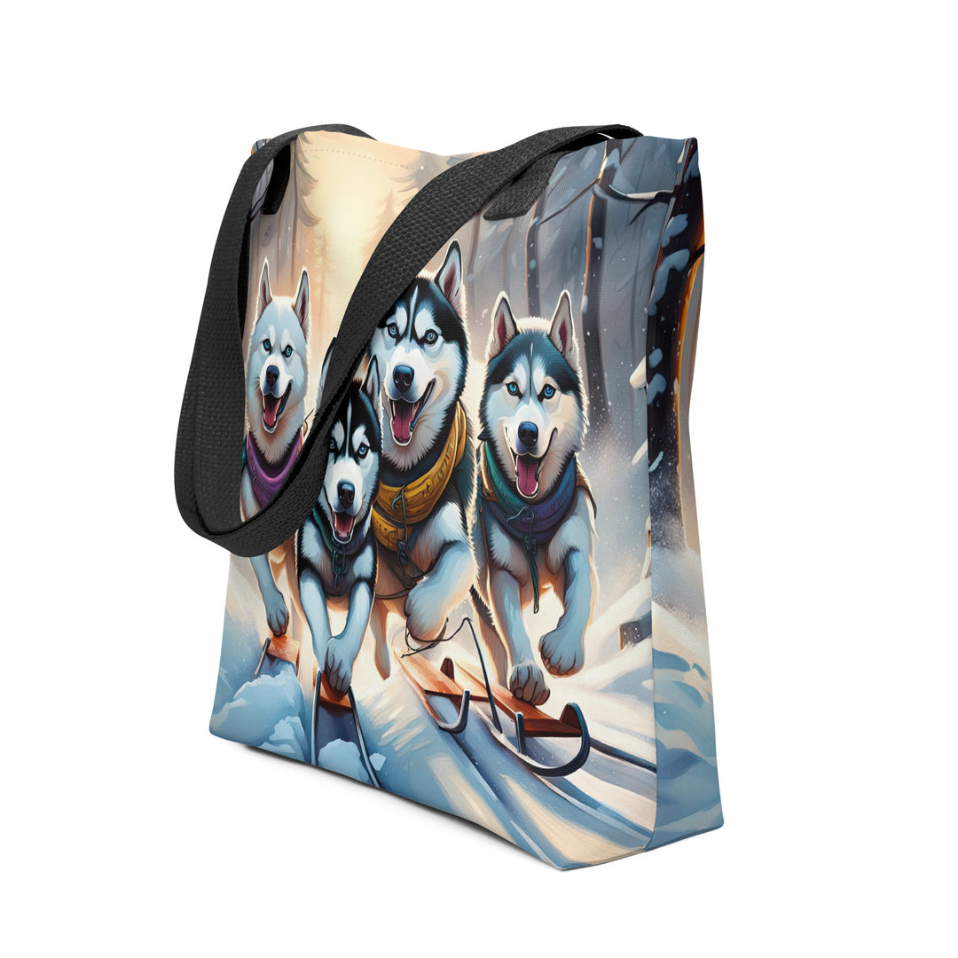 Tote bag-Siberian Husky V5