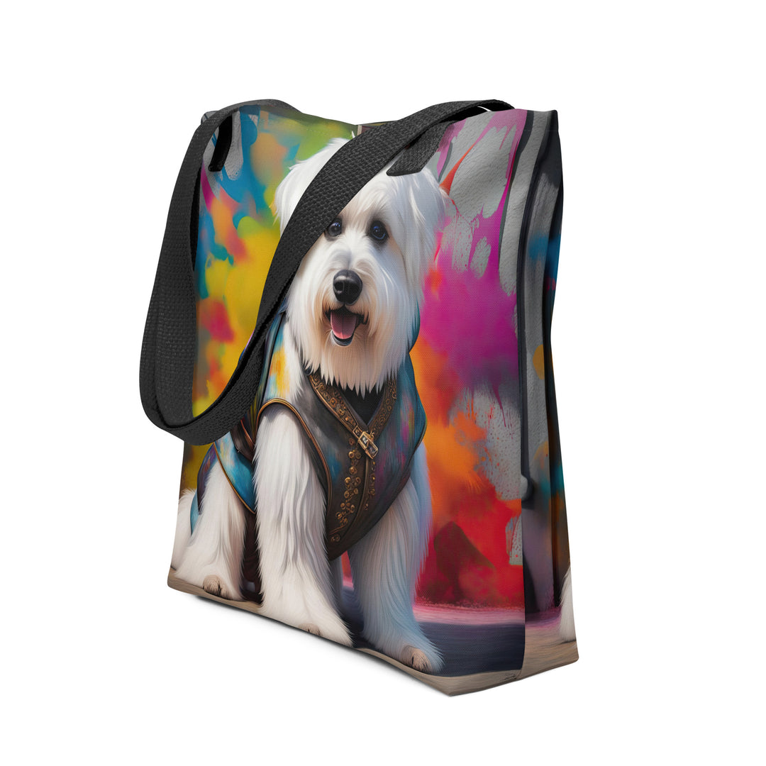 Tote bag-Old English Sheepdog V5