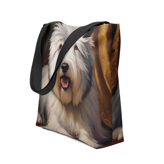 Tote bag-Old English Sheepdog V6