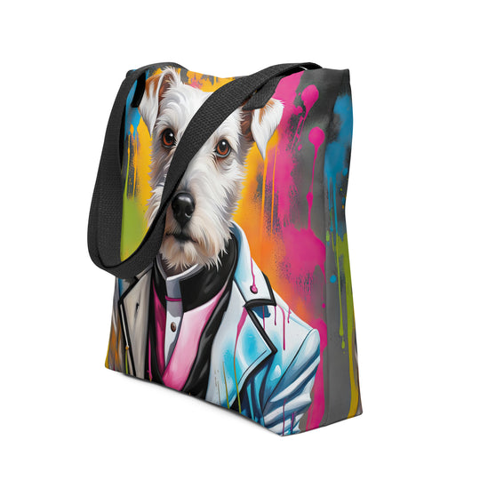 Tote bag-Parson Russel Terrier V3