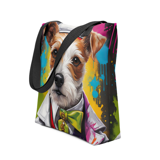 Tote bag-Parson Russel Terrier V4