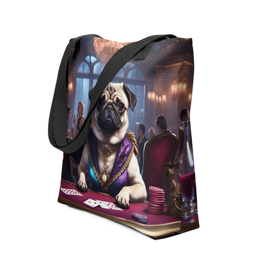 Tote bag-Pug V2