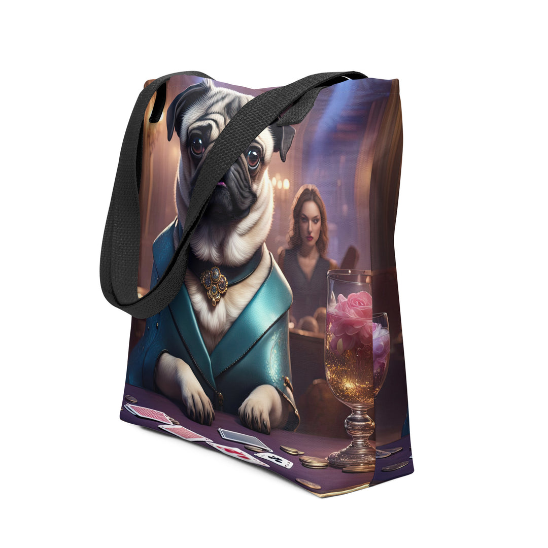 Tote bag-Pug V11