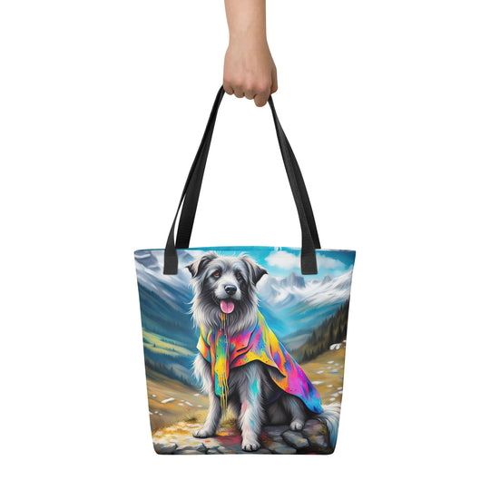 Tote bag-Pyrenean Shepherd