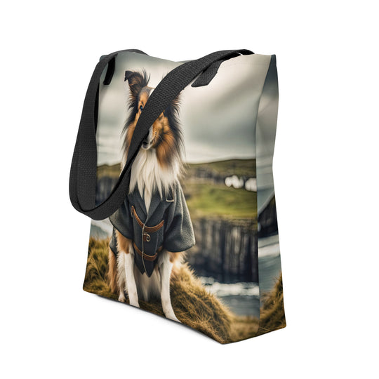 Tote bag-Shetland Sheepdog V3