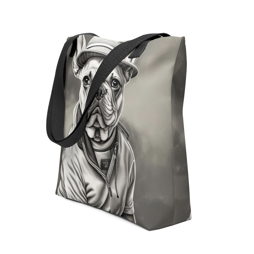 Tote bag-French Bulldog Golfer V41