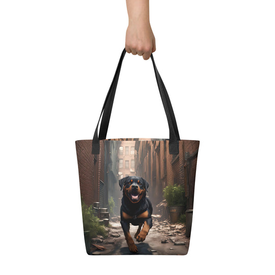 Tote bag-Rottweiler V12