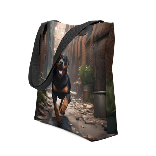 Tote bag-Rottweiler V12