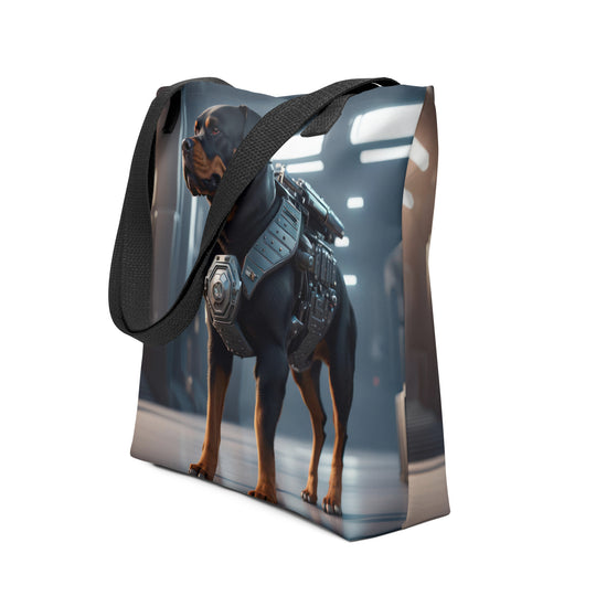 Tote bag-Rottweiler V7