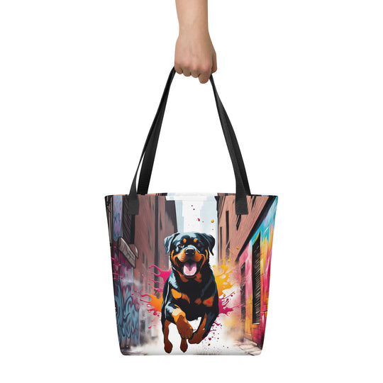 Tote bag-Rottweiler V5