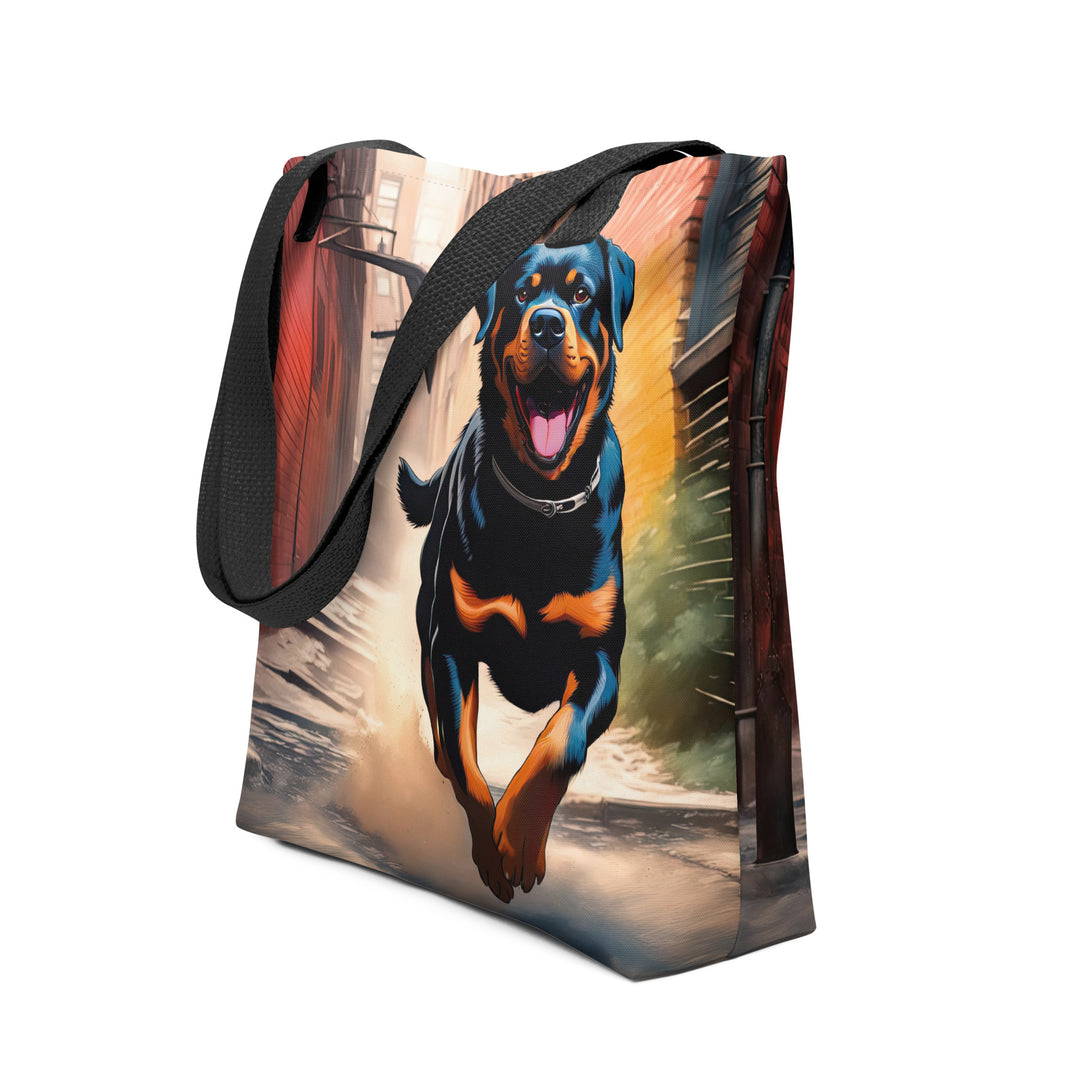 Tote bag-Rottweiler V23