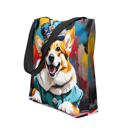 Tote bag-Pembroke Welsh Corgi  V3