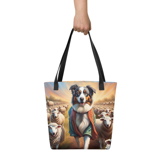 Tote bag-Australian Shepherd V3