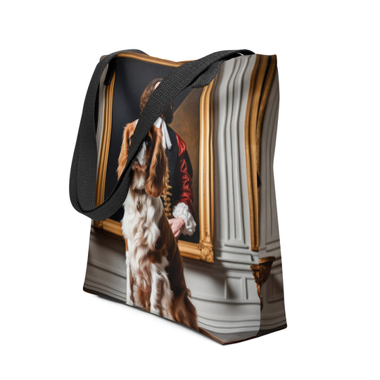 Tote bag-Cavalier King Charles Spaniel V4