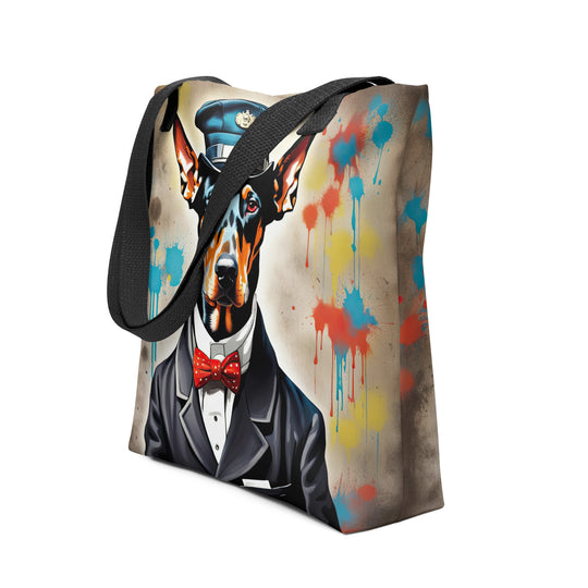 Tote bag-Doberman Pinscher V4