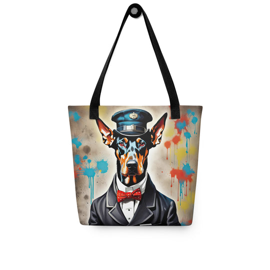 Tote bag-Doberman Pinscher V4