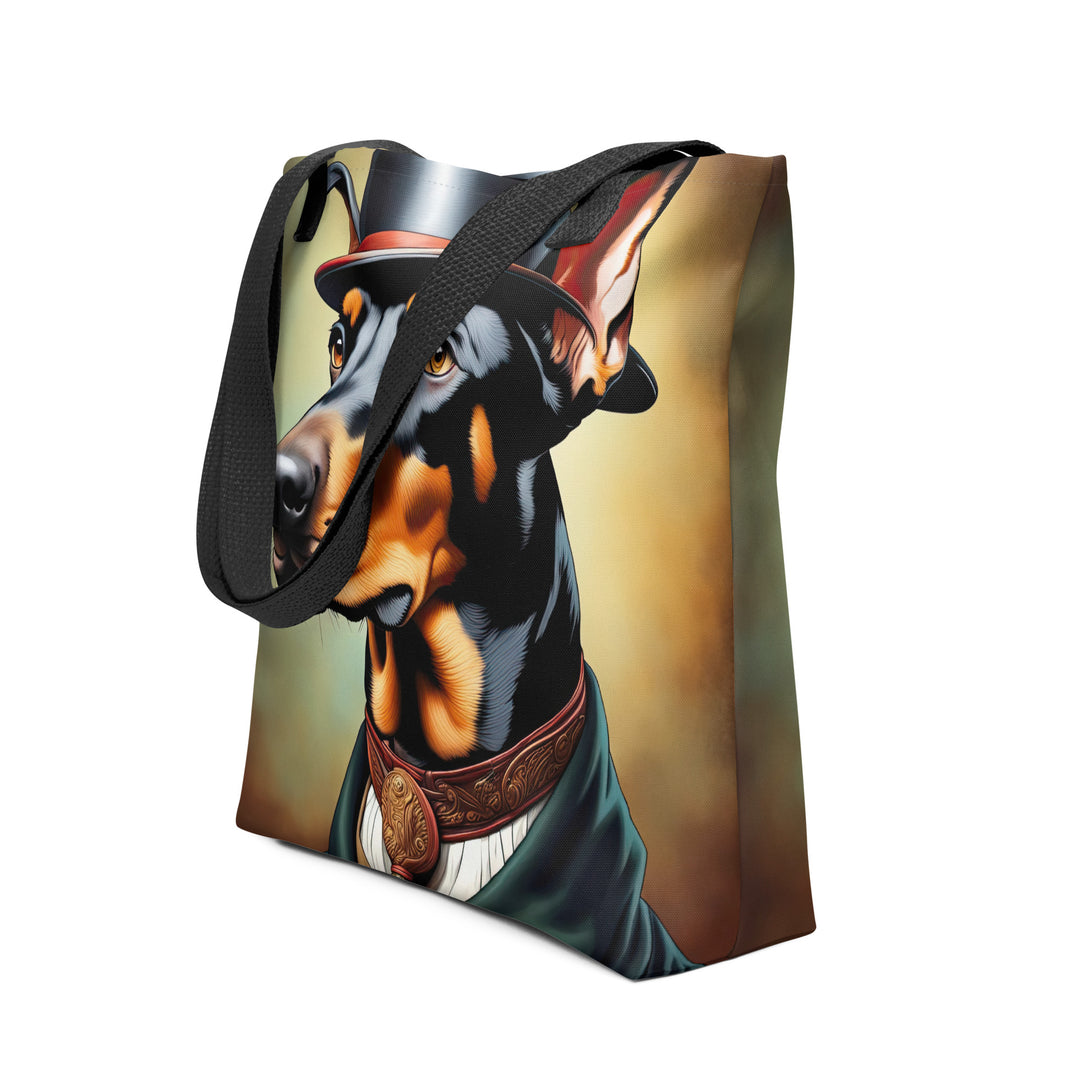 Tote bag-Doberman Pinscher V6